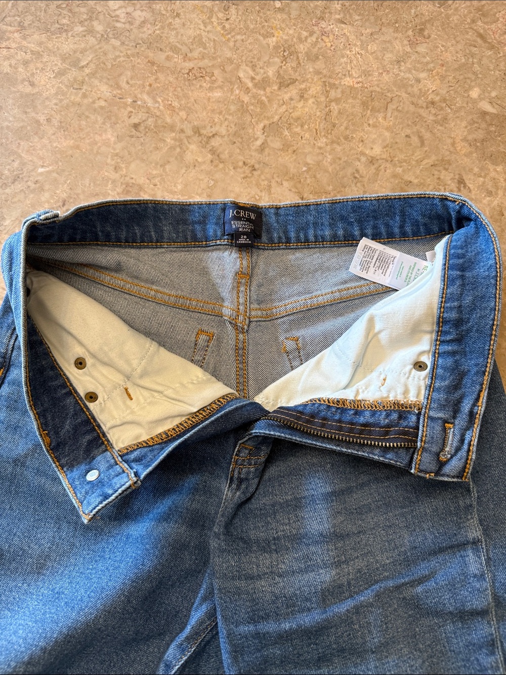 J. Crew women’s Medium Blue Relaxed Denim Jeans